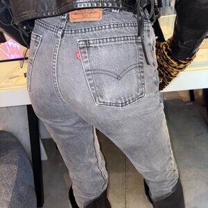 Vintage Levi's 531 Grey Wash Zipper Fly Jeans 30/32